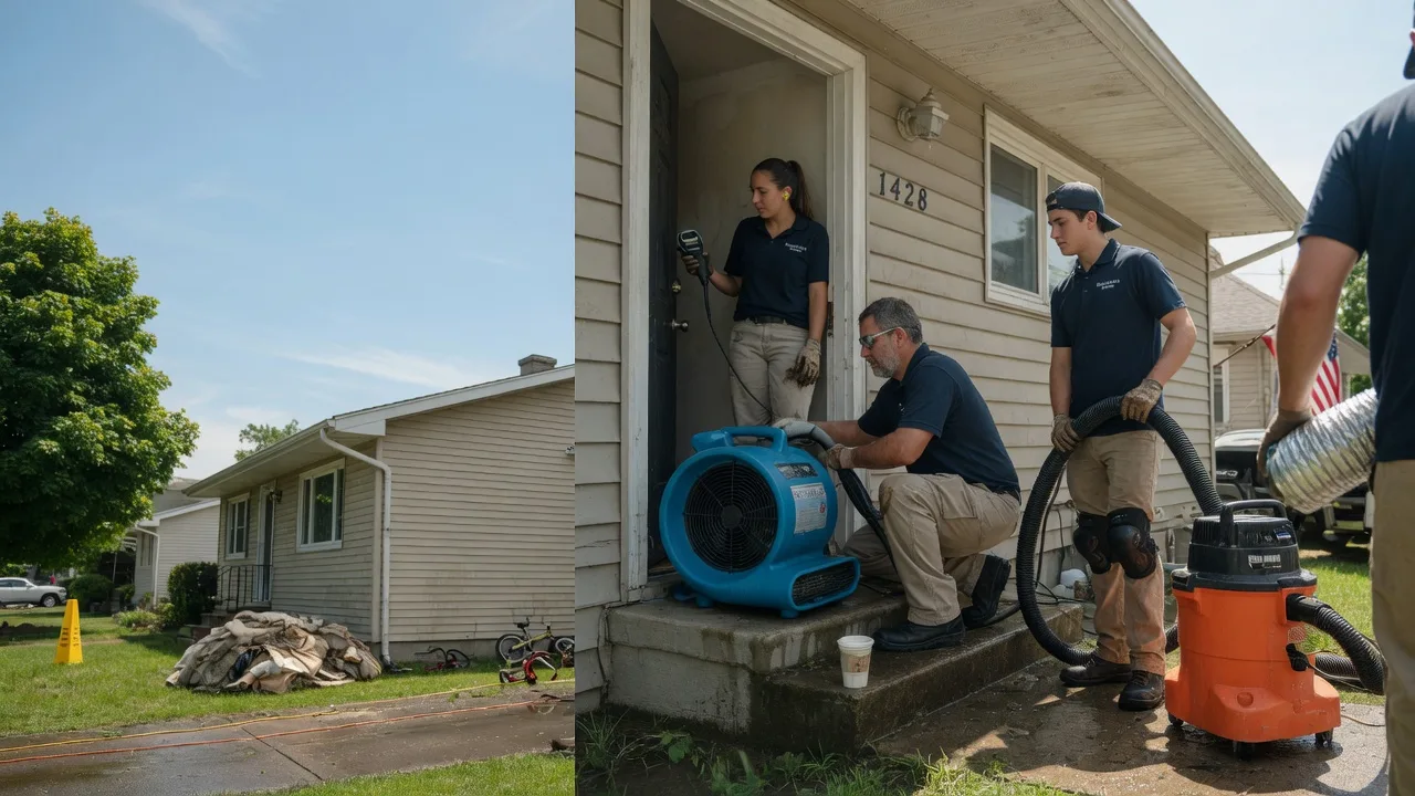 Water Damage Restoration in Forest, IN near me